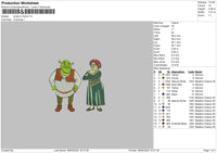 Sherk0805 Embroidery File 6 sizes