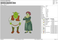 Sherk0805 Embroidery File 6 sizes