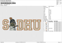 Sidhu 300625 Embroidery File 6 size