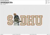 Sidhu 300625 Embroidery File 6 size
