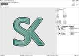 SK v2 Embroidery File 6 size