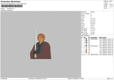 Skywalker Embroidery File 6 size