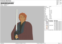 Skywalker Embroidery File 6 size