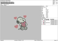Snoopyheart1312b Embroidery File 6 sizes