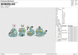 SongSong Embroidery File 6 size