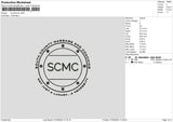 Southcircle Embroidery File 6 sizes