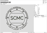 Southcircle Embroidery File 6 sizes