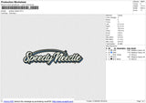 Speedy Needle Embroidery File 6 size