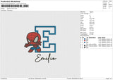Spider Emilio Embroidery File 6 size