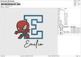 Spider Emilio Embroidery File 6 size