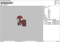 Spider1904 Embroidery File 6 sizes