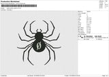 Spider Genei Ryodan V2 Embroidery File 6 size