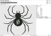 Spider Genei Ryodan V2 Embroidery File 6 size