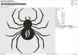 Spider Genei Ryodan V2 Embroidery File 6 size