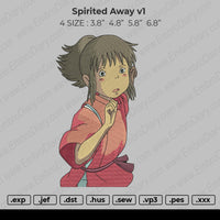 Spirited Away V1 Embroidery
