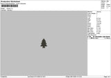 Spruce Embroidery File 6 sizes