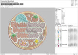 Strawberrycircle01 Embroidery File 6 sizes