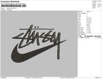 Stussy Swoosh