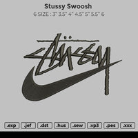 Stussy Swoosh