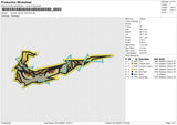 Swoosh Zenitsu 241224 Embroidery File 6 size