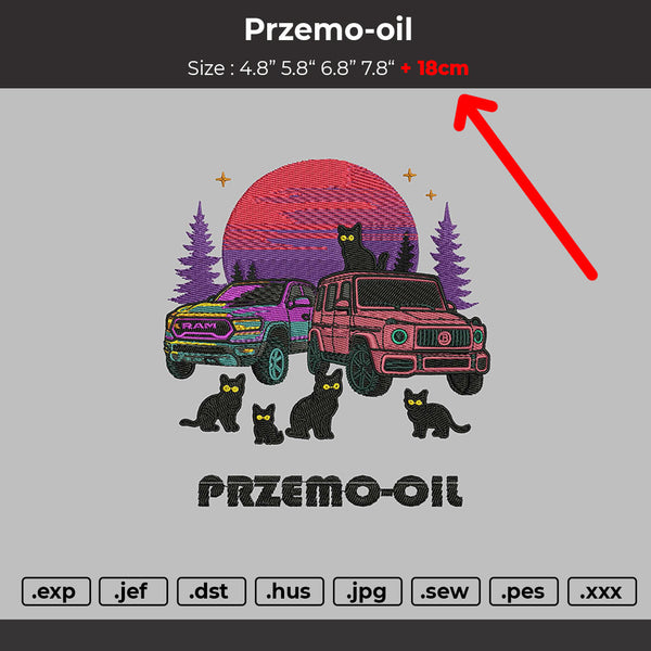 przemo-oil Embroidery File