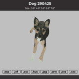 Dog 290425 Embroidery File