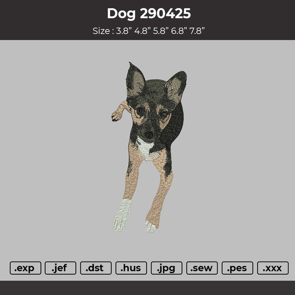 Dog 290425 Embroidery File