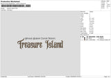 Islandtext 2605 Embroidery File 6 sizes