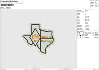 where Embroidery File 6 sizes