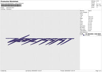 Yaacissist Embroidery File 6 size