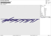 Yaacissist Embroidery File 6 size