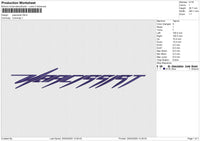 Yaacissist Embroidery File 6 size