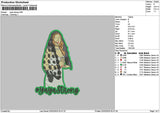 Strongtext Embroidery File 6 sizes
