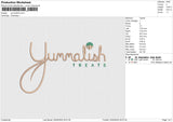 Yummalish Embroidery File 6 size