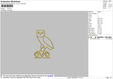 Owl ovo  Embroidery