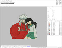 Inuyasha 02 Embroidery