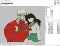 Inuyasha 02 Embroidery