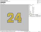 24 Embroidery File