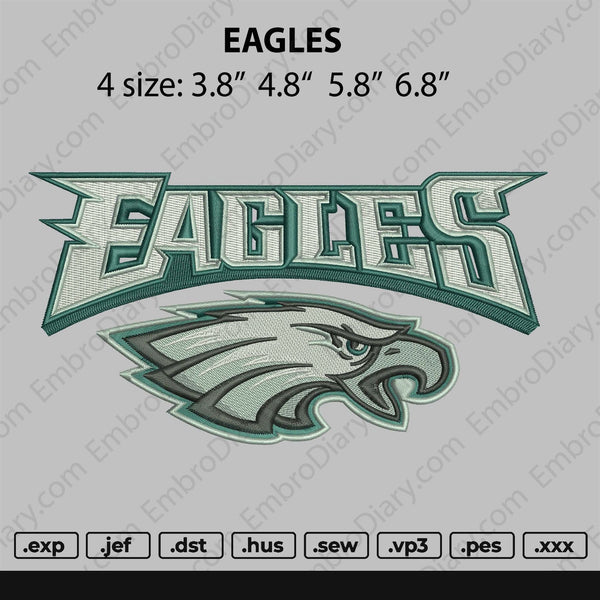 Eagles Embroidery