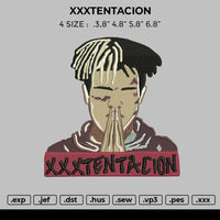 Xxxtentacion Embroidery