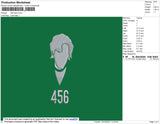 456 Face Embroidery