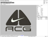 ACG embroidery