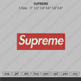 Supreme Applique Embroidery