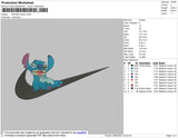 Swoosh Stitch 02 Embroidery