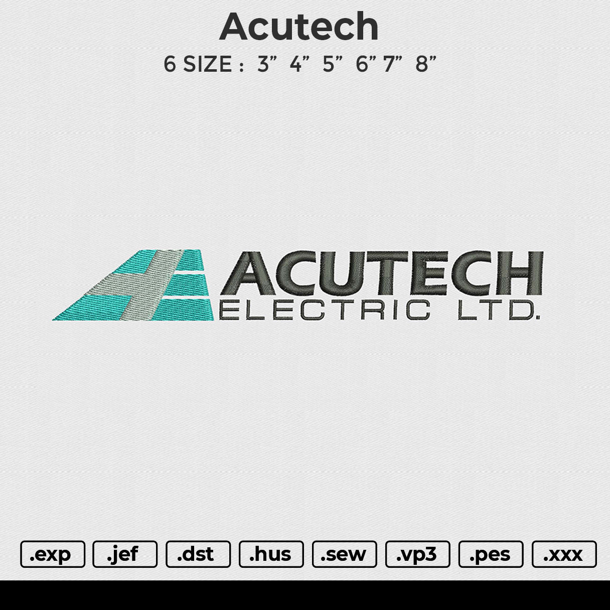 Acutech Embroidery – embrostudio