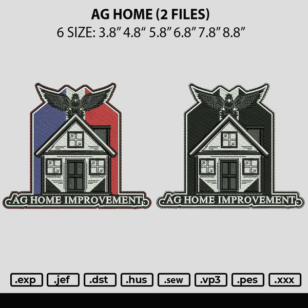 Ag Home Embroidery 2 Files