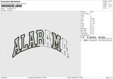 ALABAMA Embroidery