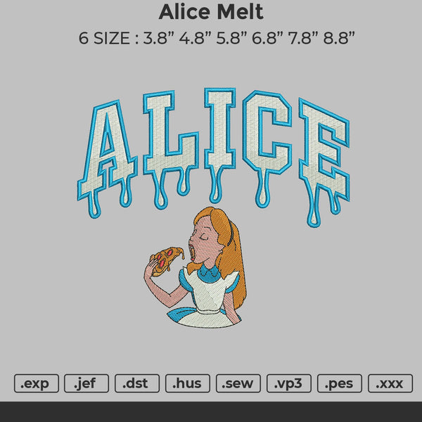 Alice Melt Embroidery