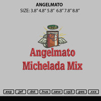 Angelmato Embroidery File 6 sizes