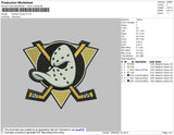 Anaheim Ducks v2 Embroidery